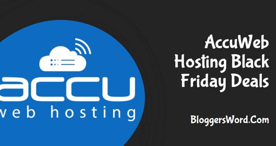 AccuWeb Hosting Black Friday Deals